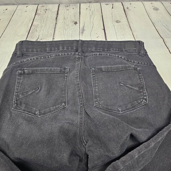 Jones of New York Black Denim Stretch Jean Size 8 - Picture 5 of 7